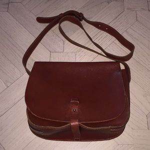 Lucky brand leather crossbody bag